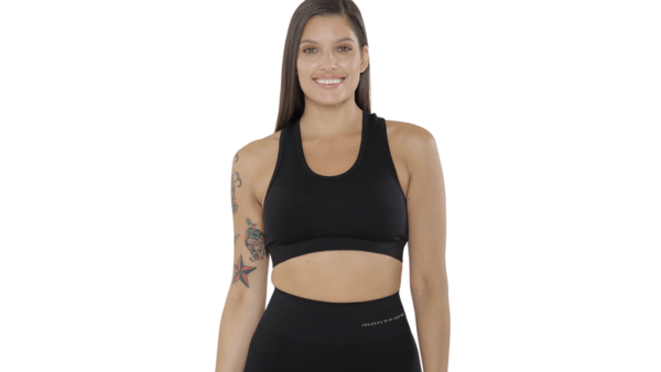 Top Velta Seamless Negro - Imagen 3